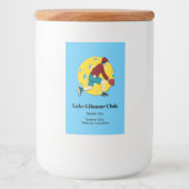 Étiquette Pour Bocaux Boule de pique (Devant)