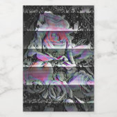 Étiquette Pour Bocaux Bouquet Techno (Étiquettes simples)