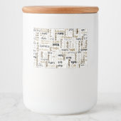 Étiquette Pour Bocaux Café (Devant)