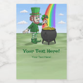 Étiquette Pour Bocaux Célébrez la Saint-Patrick (Étiquettes simples)