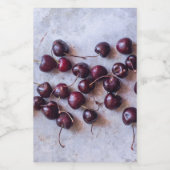 Étiquette Pour Bocaux Cerises (Étiquettes simples)