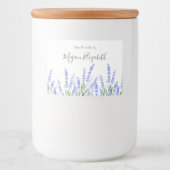 Étiquette Pour Bocaux Champ de Lavande 2 (Devant)