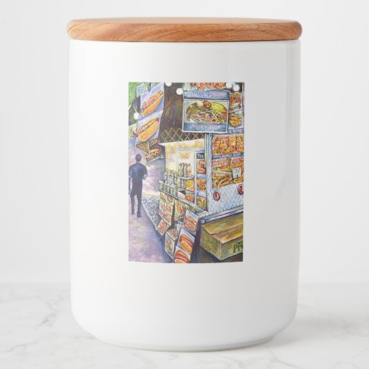 Étiquette Pour Bocaux Charge de travail artistique extraordinaire (Devant)