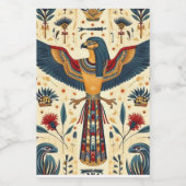 Étiquette Pour Bocaux "Charme canopique pot égyptien" (Étiquettes simples)