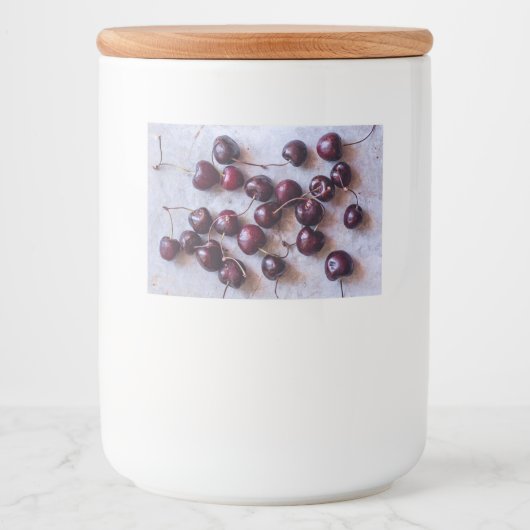 Étiquette Pour Bocaux Cherries (Devant)