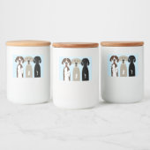 Étiquette Pour Bocaux Chiens géants (Bouteilles)