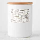 Étiquette Pour Bocaux Chocolat (Devant)