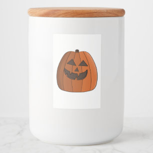 Étiquette Pour Bocaux Citrouille cool