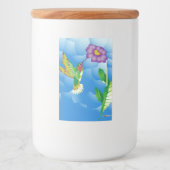 Étiquette Pour Bocaux Colibri : Stylisé (Devant)