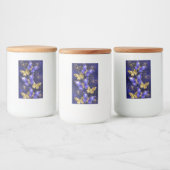 Étiquette Pour Bocaux Composition avec papillons Sapphire (Bouteilles)