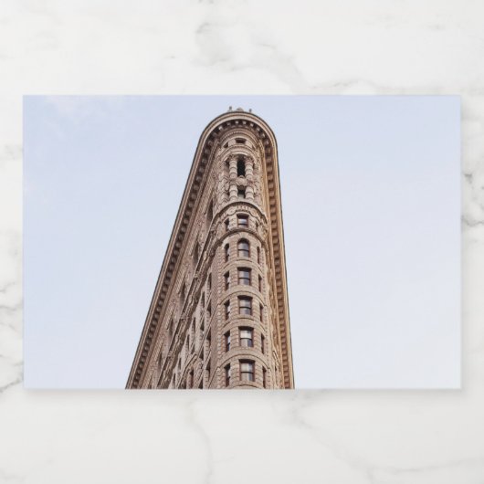 Étiquette Pour Bocaux Construction de Flatiron (Étiquettes simples)