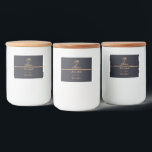 Étiquette Pour Bocaux Conteneur alimentaire moderne 50th Birthday Gold N<br><div class="desc">Conteneur alimentaire moderne 50th Birthday Gold Name Set Cinquante et fabuleux Nom d'anniversaire Conteneur alimentaire Montrez comment vous aimez votre amour avec ce nom moderne design Food Container à leur occasion spéciale. Conteneur alimentaire facile et entièrement personnalisable.</div>