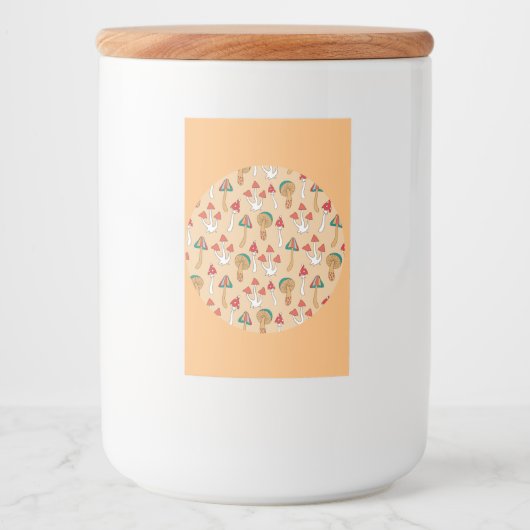 Étiquette Pour Bocaux Conteneur de stockage alimentaire (Devant)