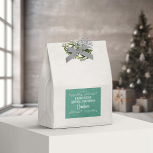 Étiquette Pour Bocaux Crackers faits maison Aesthétique Green