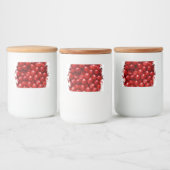 Étiquette Pour Bocaux Cranberry (Bouteilles)