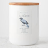 Étiquette Pour Bocaux Créez votre propre Apothecaire Mytsical Blue Raven (Devant)