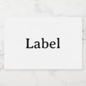 Étiquette Pour Bocaux Créez Votre Propre Conteneur Simple Personnalisé 3 (Étiquettes simples)