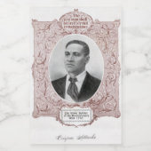 Étiquette Pour Bocaux Crispus Attucks : Martyr de la révolution américai (Étiquettes simples)