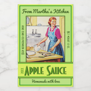 Étiquette Pour Bocaux Cuisine à la cuisine Cuisine Vintage sur mesure