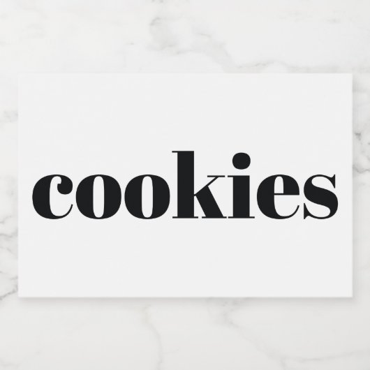 Étiquette Pour Bocaux Cuisine en céramique blanche Canards Accueil Stock (Étiquettes simples)