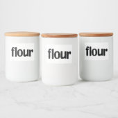 Étiquette Pour Bocaux Cuisine en céramique blanche Canards Accueil Stock (Bouteilles)