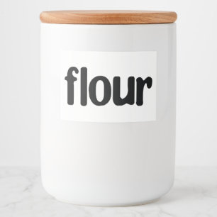 Étiquette Pour Bocaux Cuisine en céramique blanche Canards Accueil Stock