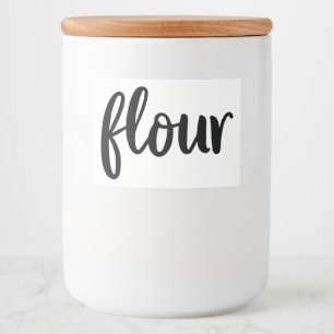 Étiquette Pour Bocaux Cuisine en céramique blanche Canards Accueil Stock