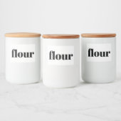 Étiquette Pour Bocaux Cuisine en céramique blanche Canards Accueil Stock (Bouteilles)