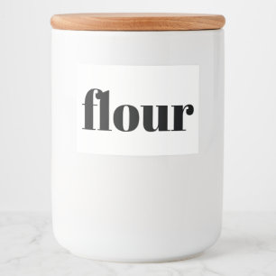 Étiquette Pour Bocaux Cuisine en céramique blanche Canards Accueil Stock