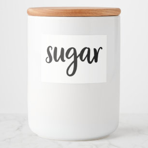 Étiquette Pour Bocaux Cuisine en céramique blanche Canards Accueil Stock