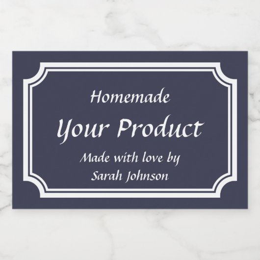 Étiquette Pour Bocaux Cuisson modèle en conserve (Étiquettes simples)