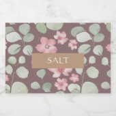 Étiquette Pour Bocaux Custom floral labels, Handmade jam labels (Étiquettes simples)