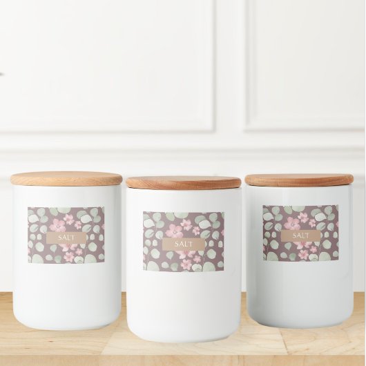 Étiquette Pour Bocaux Custom floral labels, Handmade jam labels