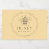 Étiquette Pour Bocaux Custom Honey Business Promotional (Étiquettes simples)