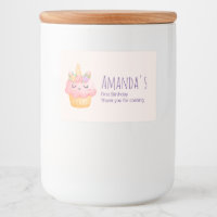 Cute rose Cupcake Unicorne avec Parti Rose