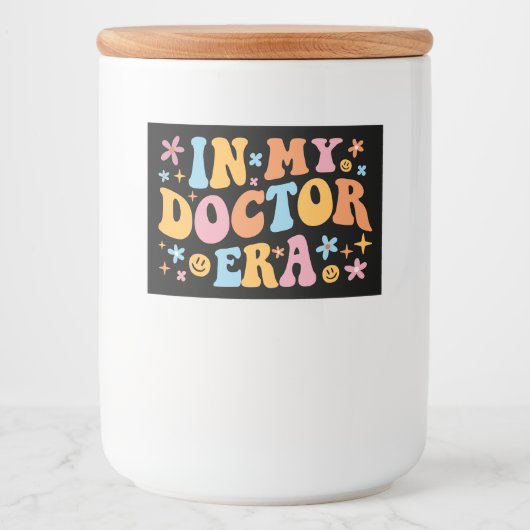 Étiquette Pour Bocaux Dans Mon Docteur, Ère I (Devant)