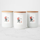 Étiquette Pour Bocaux Danse Figure Saint-Valentin (Bouteilles)
