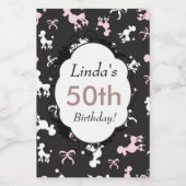 Étiquette Pour Bocaux Des canicules mignons pour ton anniversaire (Étiquettes simples)