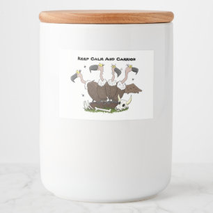 Étiquette Pour Bocaux Dessin de l'humour vautours drôle