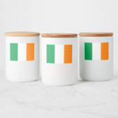 Étiquette Pour Bocaux Drapeau de l'Irlande (Bouteilles)