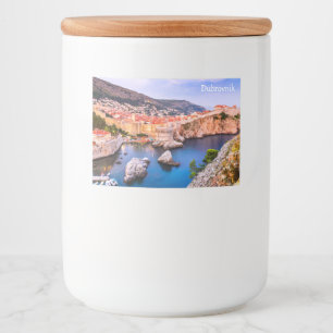 Étiquette Pour Bocaux Dubrovnik Croatie
