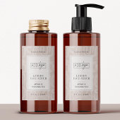 Étiquette Pour Bocaux Earthy Tones Boho Pattern Waterproof Product Label