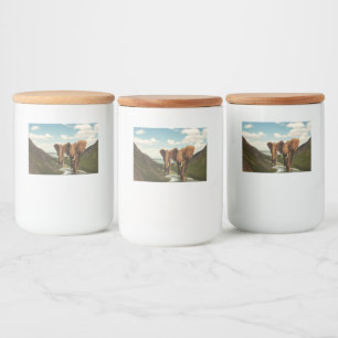 Étiquette Pour Bocaux Eléphant