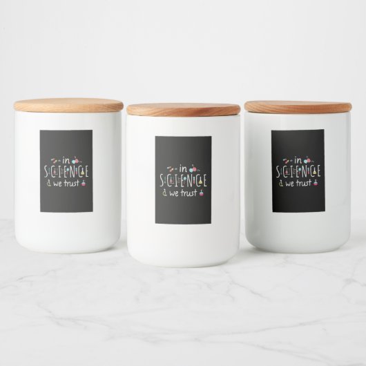 Étiquette Pour Bocaux En Science we (Bouteilles)