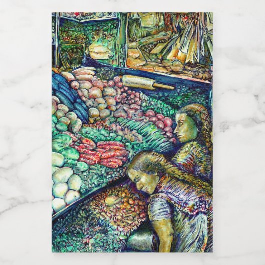 Étiquette Pour Bocaux Encelade (Étiquettes simples)