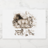 Étiquette Pour Bocaux Famille Bobcat (Étiquettes simples)