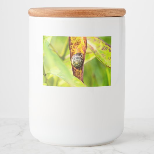 Étiquette Pour Bocaux fixation calme (Devant)