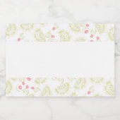 Étiquette Pour Bocaux Fleurs cactus (Étiquettes simples)