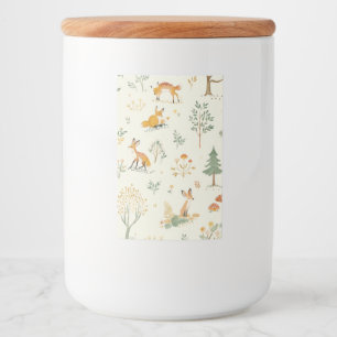 Étiquette Pour Bocaux "Fox Jar de Whimsy"
