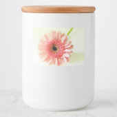 Étiquette Pour Bocaux Gerbera marguerite (Devant)